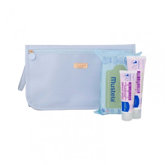 Mustela Baby Diaper Changing Kit Blue - Healtsy