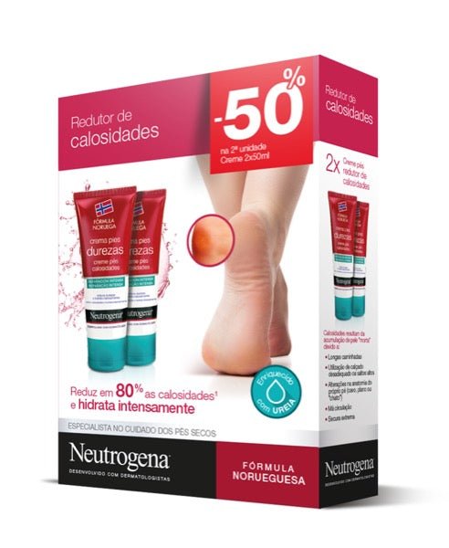 Neutrogena Feet Cream Calluses - 50ml (Double Pack) – Buy Now at Healtsy