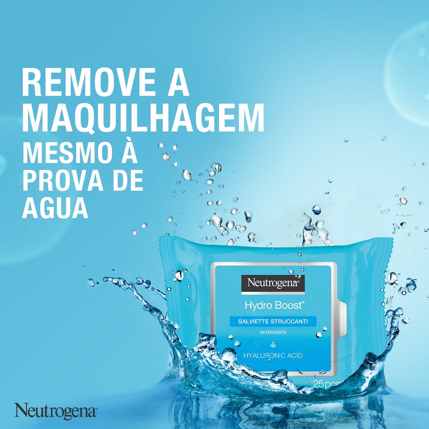 Neutrogena Hydro Wipes (x25 units) DUO - 100g – Buy Now at Healtsy