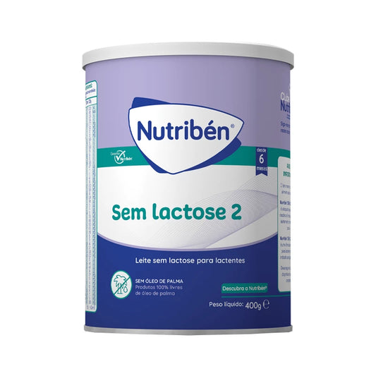 Nutriben Milk without Lactose 2 - 400g - Healtsy