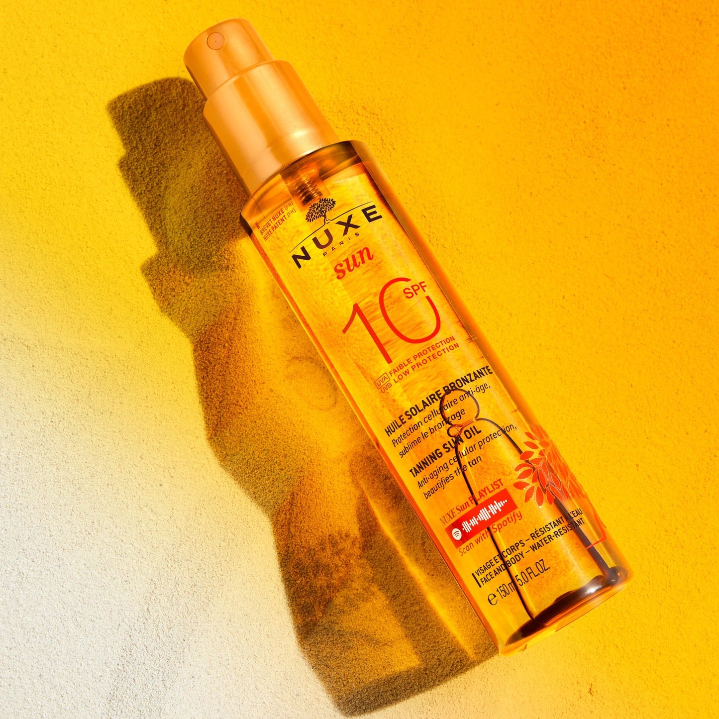 Nuxe Sun Tanning Oil SPF10 - 150ml – Buy Now at Healtsy