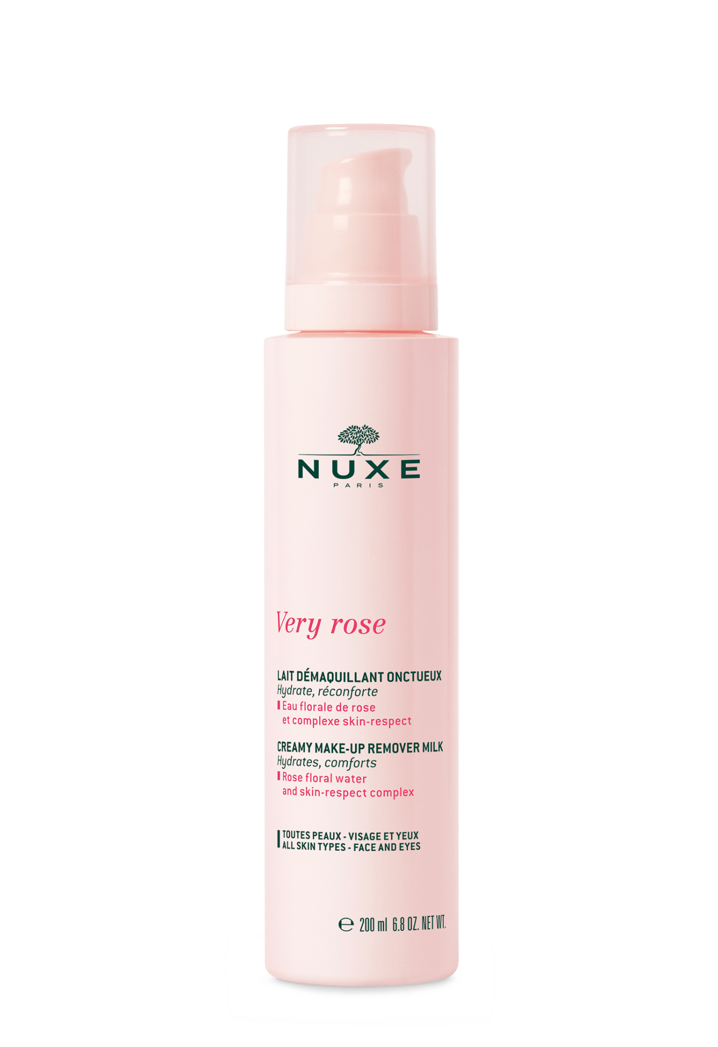 Nuxe Very Rose Creamy Make - up Remover Milk - 200ml – Buy Now at Healtsy