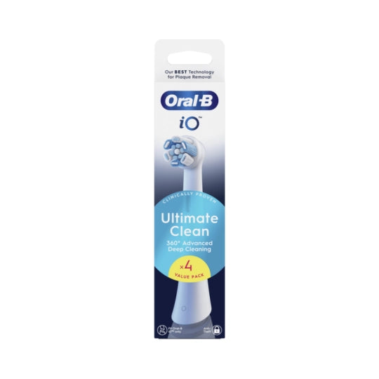 Oral B Io Ultimate Clean White Refill (x4 units) - Healtsy