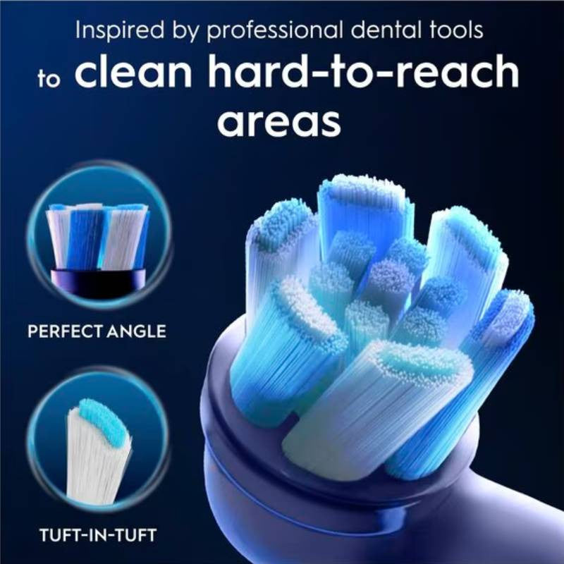 Oral B Io Ultimate Clean Black Refill (x4 units) - Healtsy