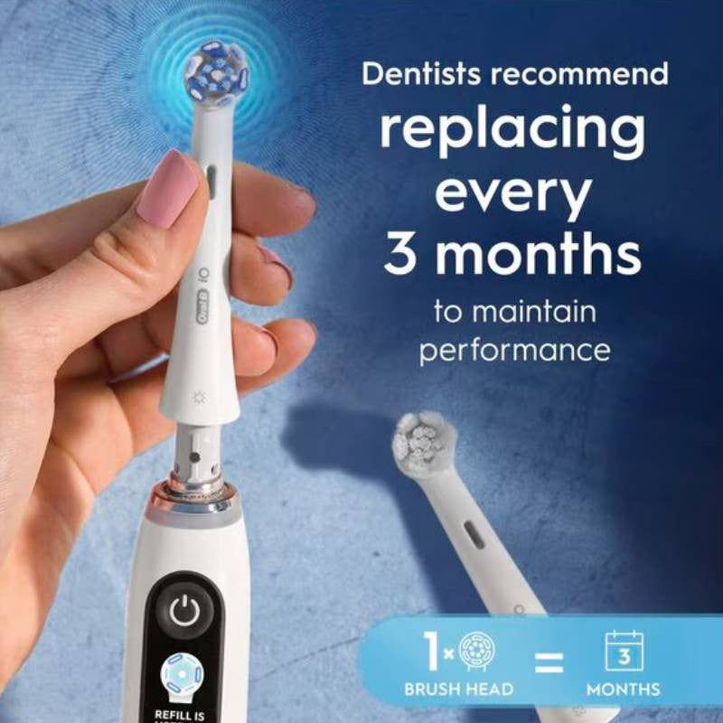 Oral B Io Ultimate Clean Black Refill (x4 units) - Healtsy