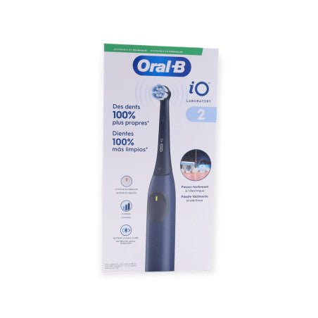 Oral B Laboratory IO 2 Electric Toothbrush Blue + Rechargeable – Buy Now at Healtsy