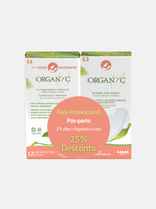 Organyc Postpartum Promotional Pack – Buy Now at Healtsy