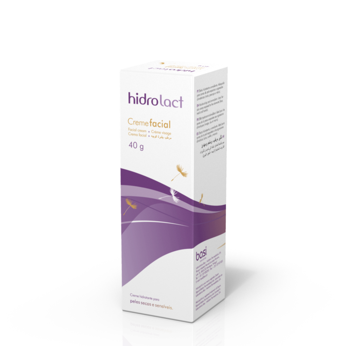 Hidrolact Moisturizing Facial Cream - 40ml - Healtsy