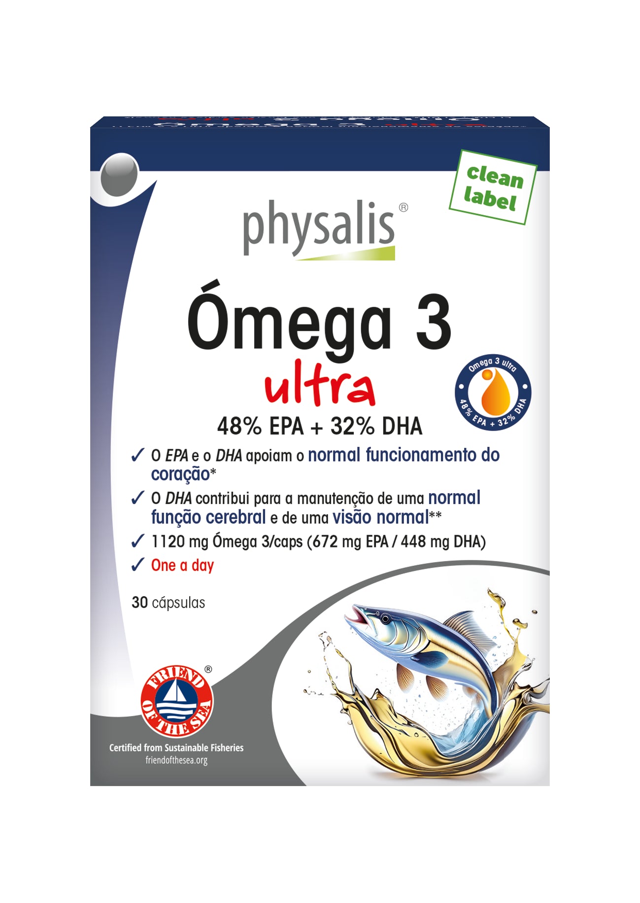 Physalis Omega 3 Ultra (30 Capsules) - Healtsy
