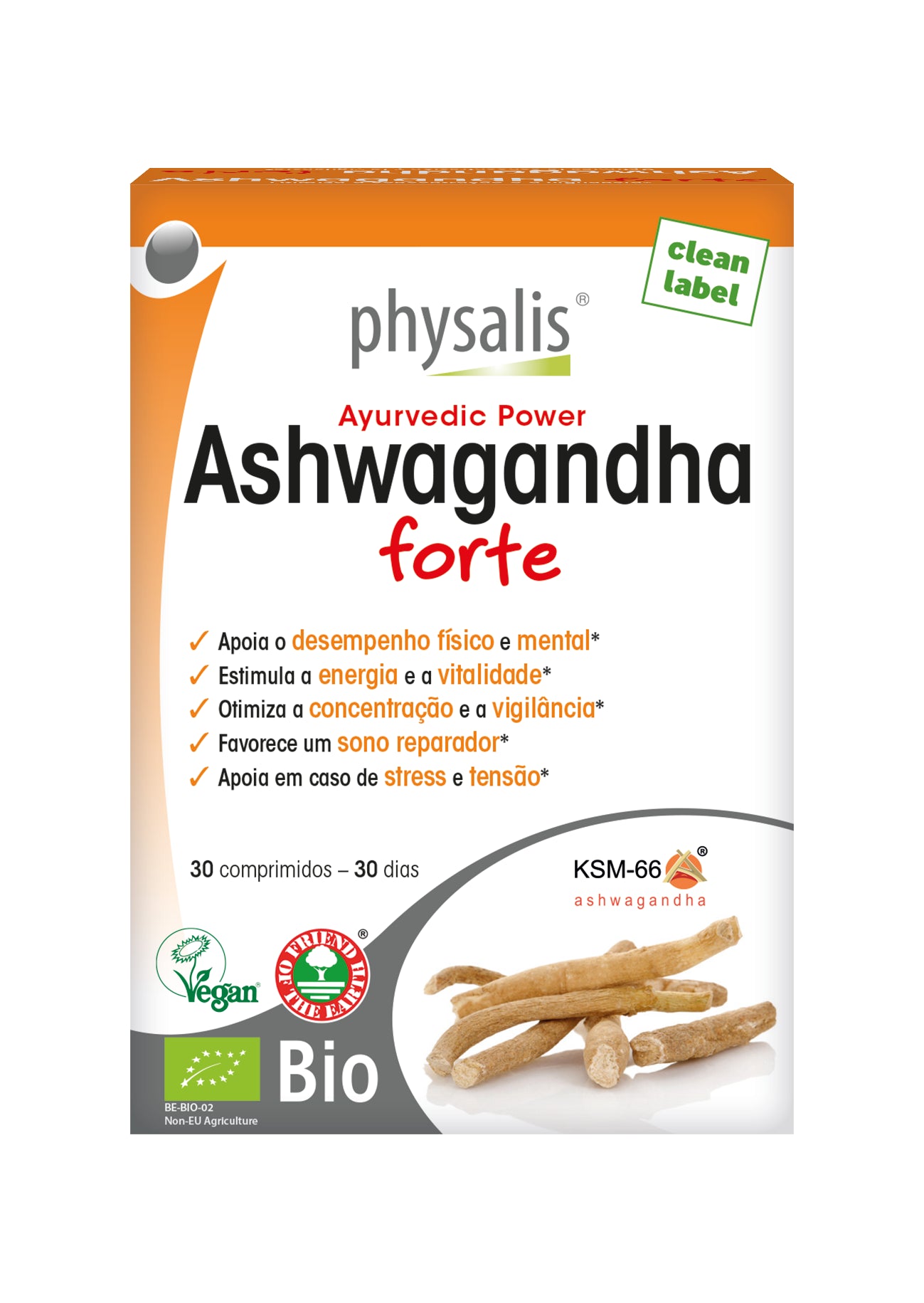 Physalis Ashwagandha Forte - 30 tablets - Healtsy