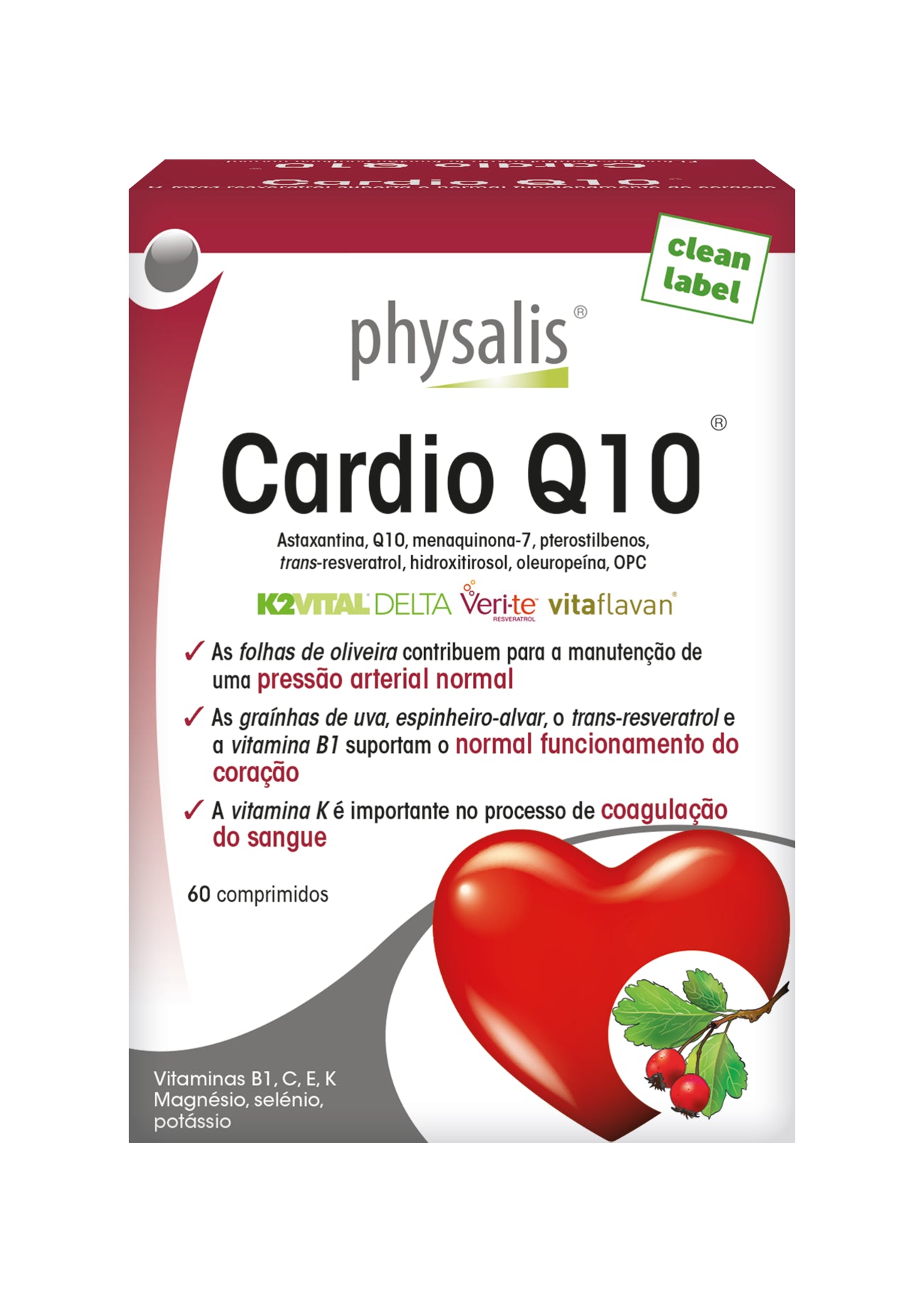 Physalis Cardio Q10 - 60 tablets - Healtsy