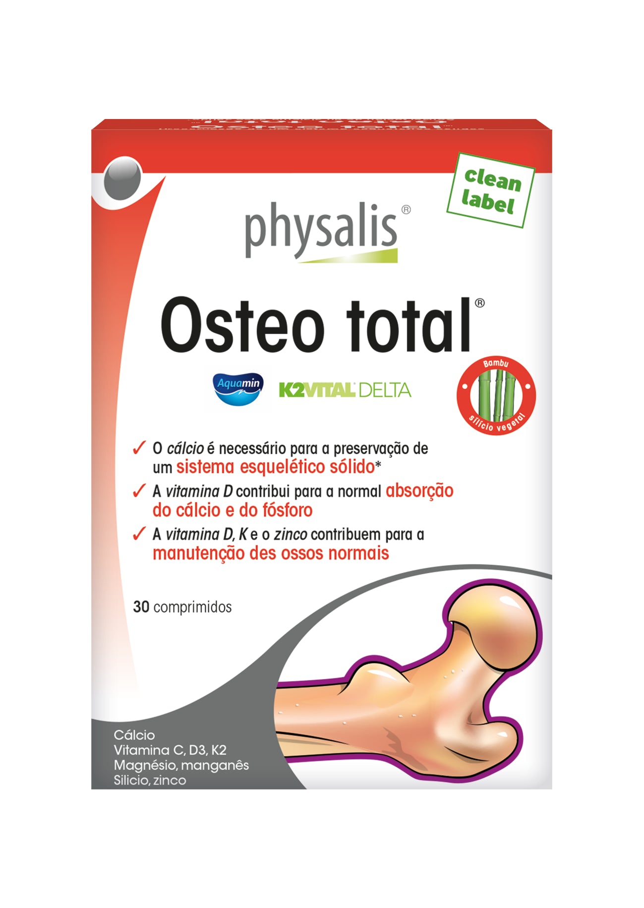 Physalis Osteo Total - 30 tablets - Healtsy