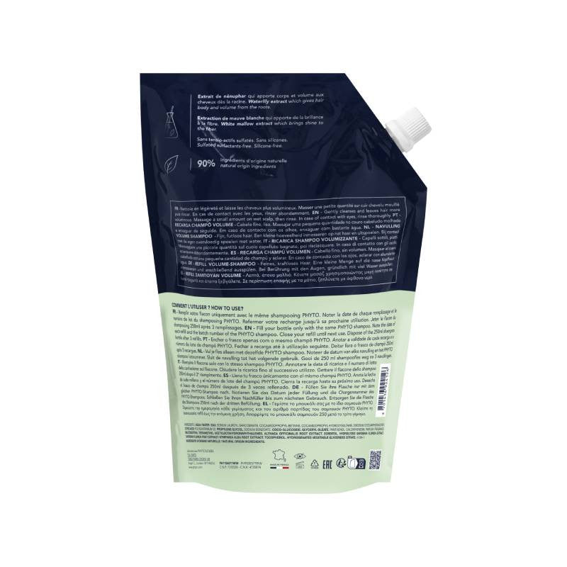 Phyto Volumizing Shampoo_Refill - 750ml - Healtsy