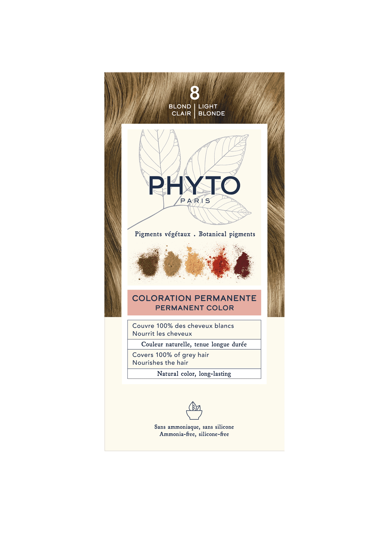 Phytocolor _ 8_ Light Blonde – Buy Now at Healtsy
