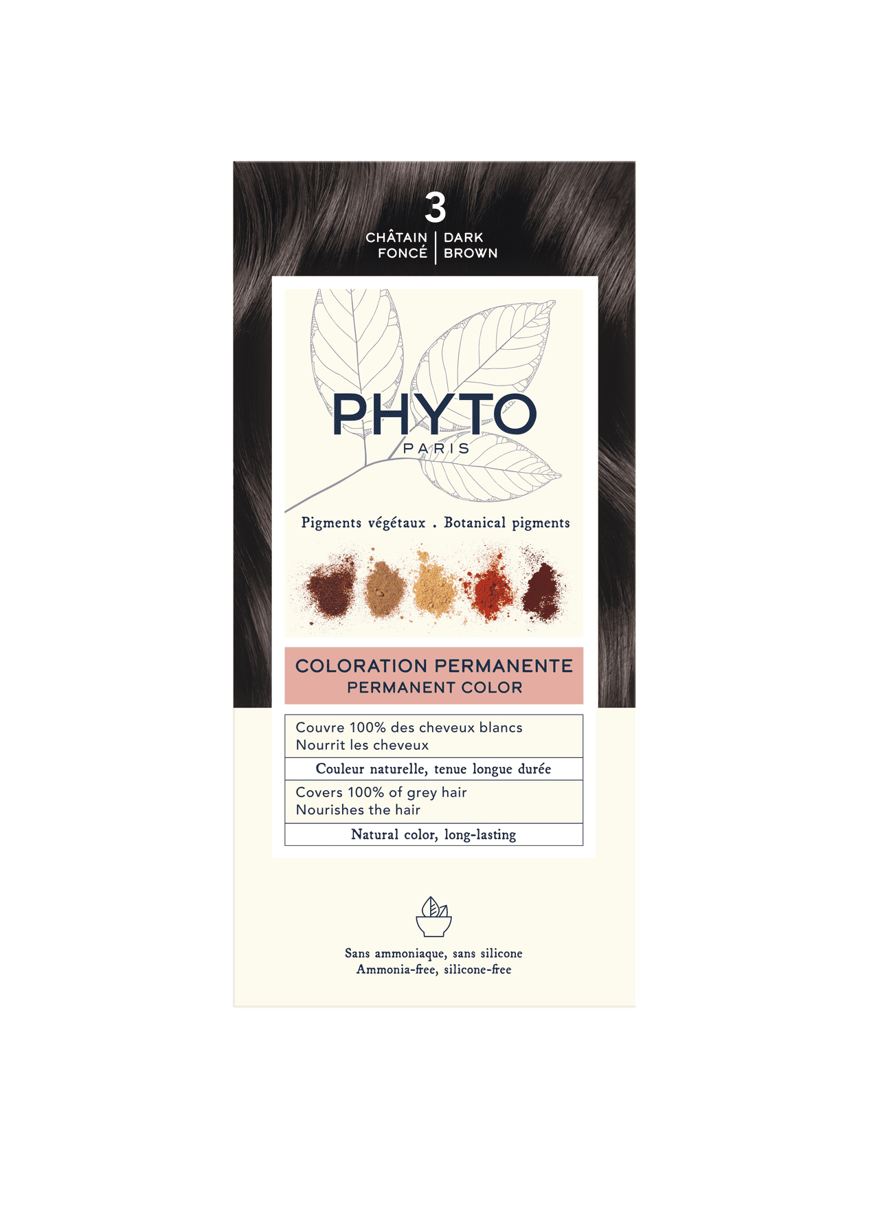 Phytocolor Kit 3 _ Dark Brown – Buy Now at Healtsy