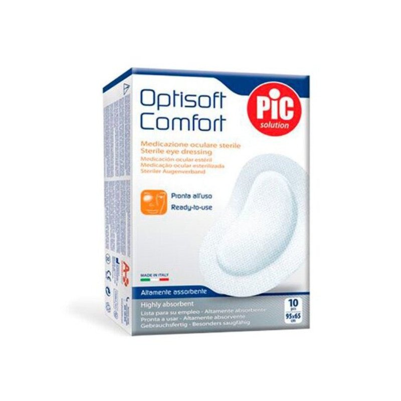 Pic Optisoft Comfort Eye Pad with Edge (x10 units) – Buy Now at Healtsy
