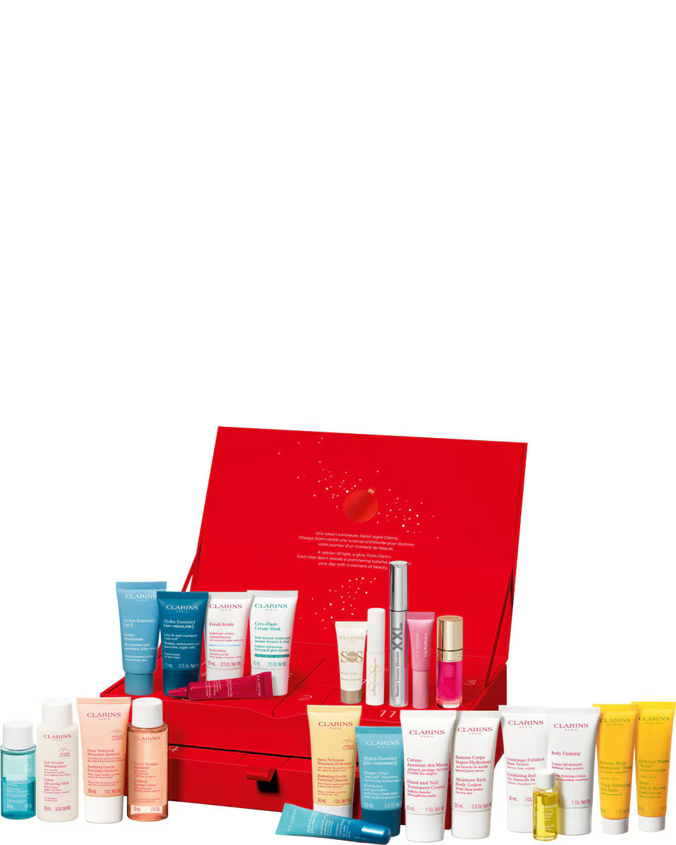 Clarins Advent Calendar 24 Boxes - Healtsy
