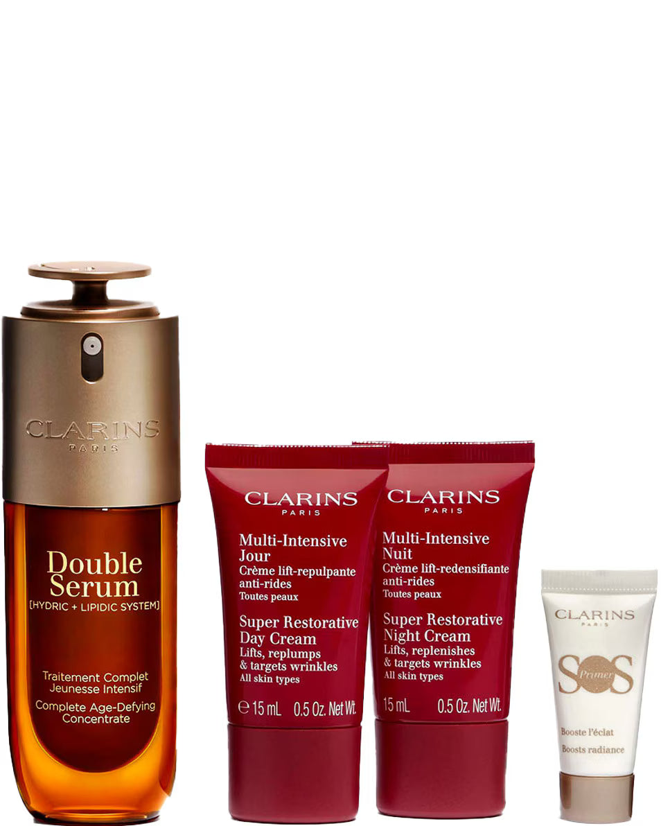 Clarins Double Serum & Super Restorative Collection - Healtsy