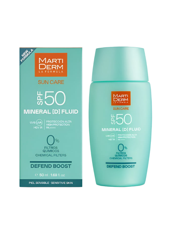 Martiderm Mineral D Fluid SPF50 - 50ml - Healtsy
