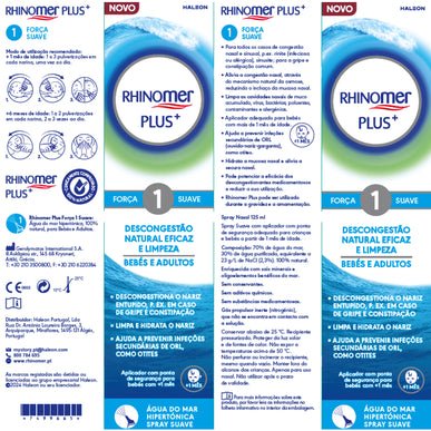 Rhinomer Plus+ Nasal Spray Strength 1 - 125ml – Buy Now at Healtsy