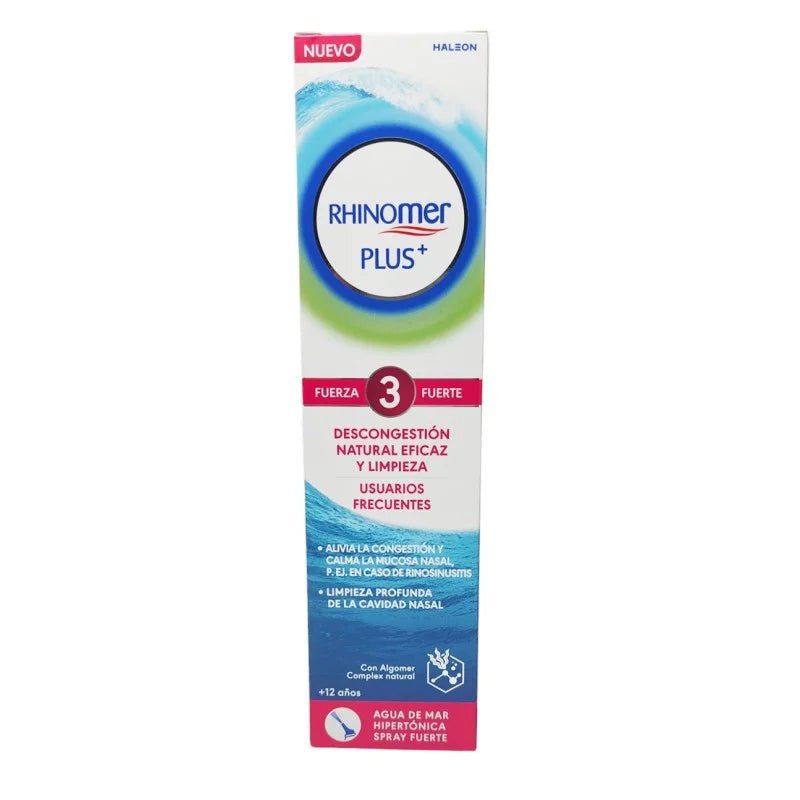 Rhinomer Plus+ Nasal Spray Strength 3 - 125ml – Buy Now at Healtsy