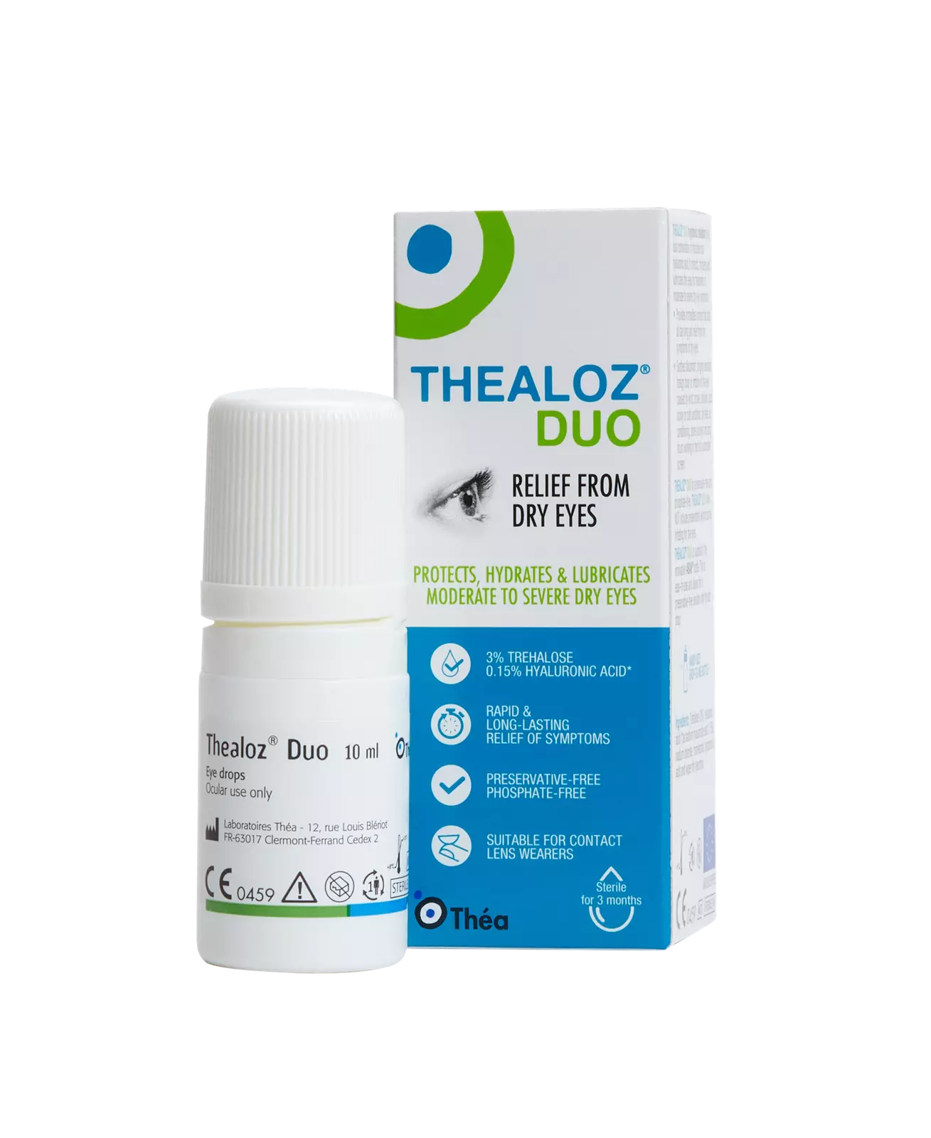 Thealoz Duo Ophthalmic Solution - 10ml - Healtsy