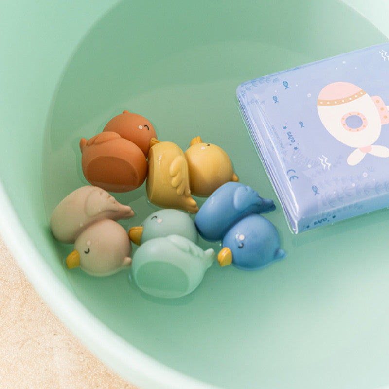 Saro Little Ducks Bath Toy (ref. 0369) - Healtsy