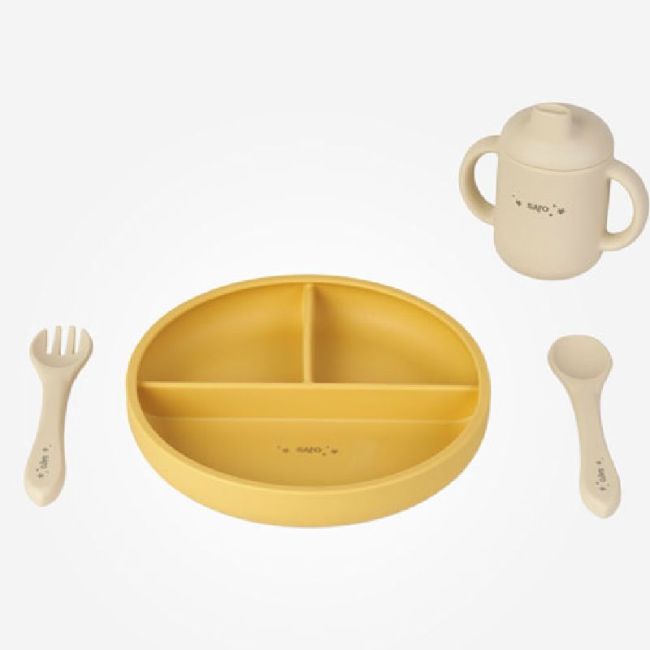 Saro Silicone Food Set "Food & Fun" – Buy Now at Healtsy