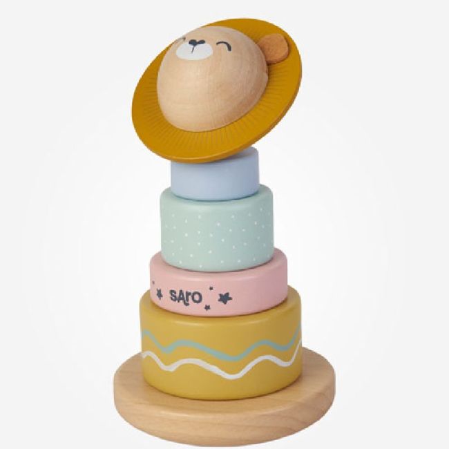 Saro Wooden Stacking Toy – Buy Now at Healtsy