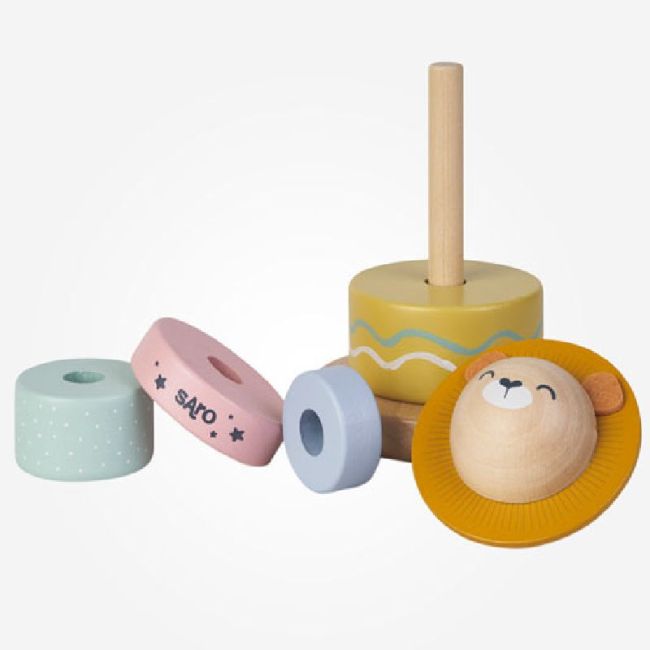 Saro Wooden Stacking Toy – Buy Now at Healtsy
