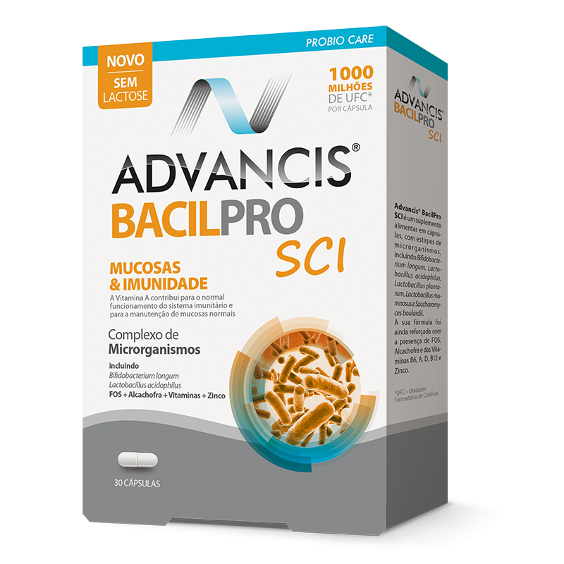 Advancis Bacilpro SCI (x30 capsules) - Healtsy