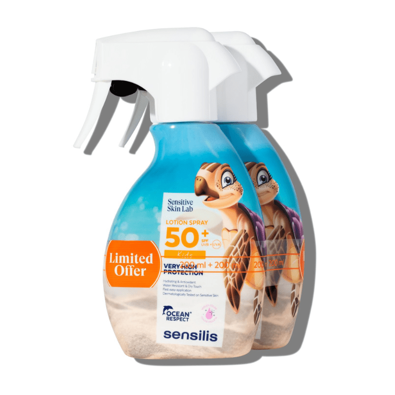 Sensilis Spray Lotion SPF50+ Kids - 200ml (Double Pack) – Buy Now at Healtsy