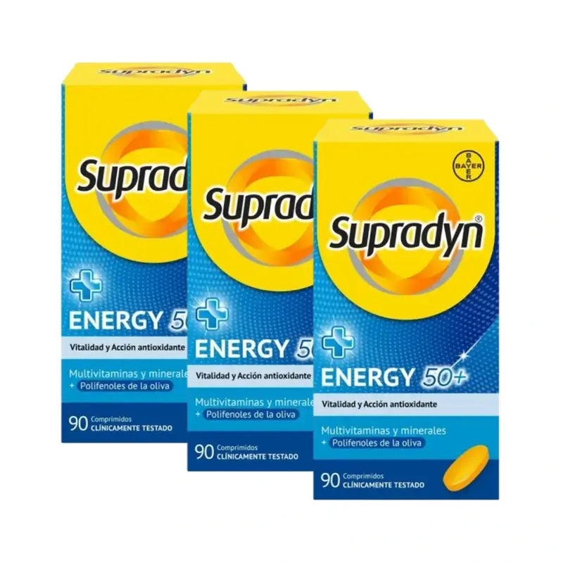 Supradyn Energía 50+ (x90 comprimidos)