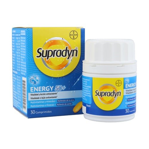 Supradyn Energy 50+ (x30 tablets) – Buy Now at Healtsy