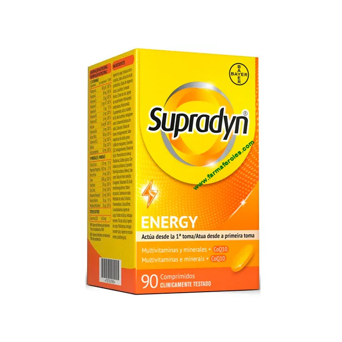 Supradyn Energy (x90 tablets) - Healtsy