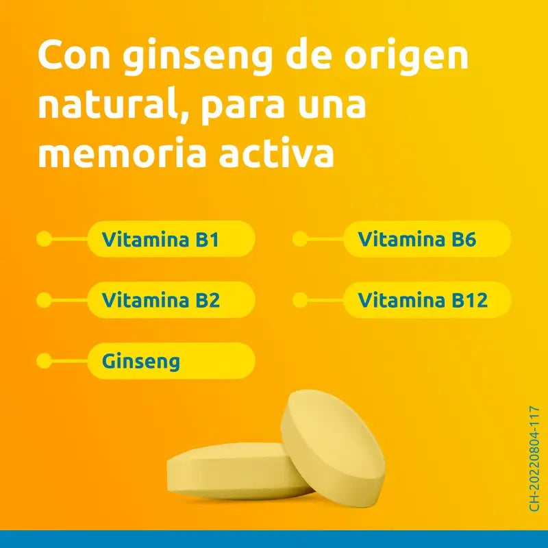 Supradyn Memoria 50+ (x30 pastillas)