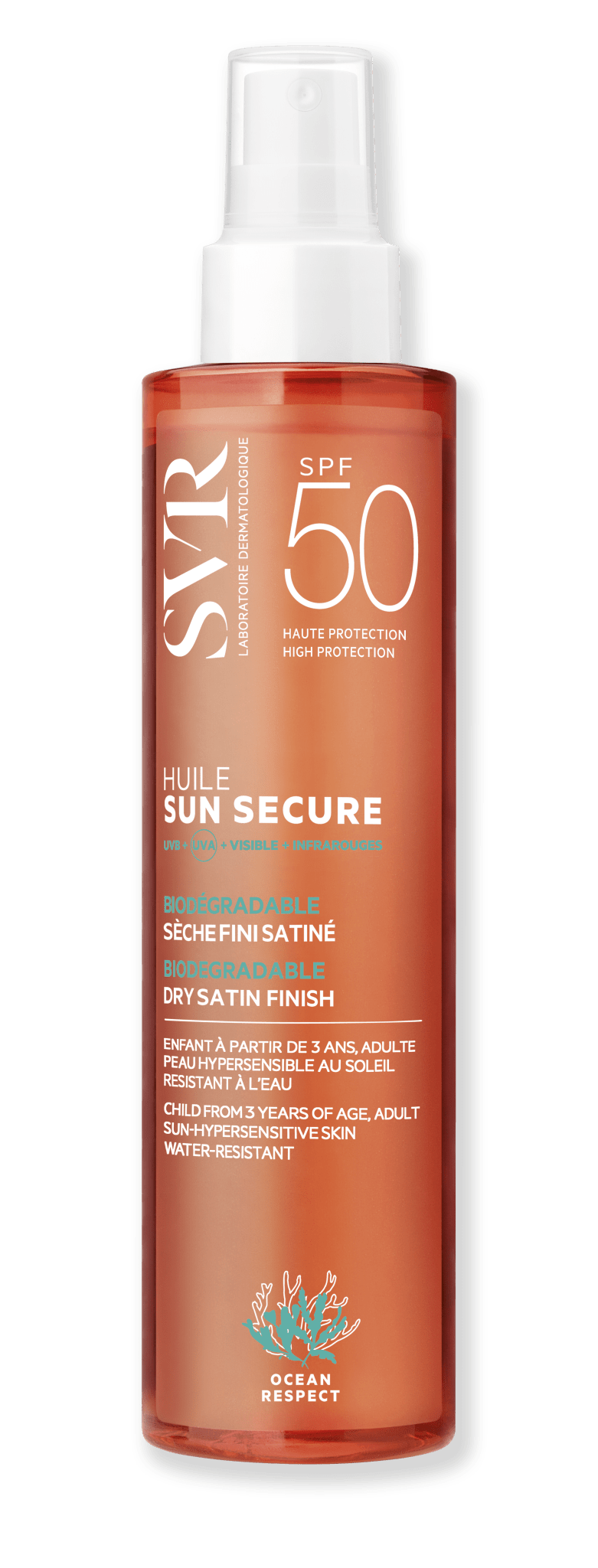 SVR Sun Dry Oil SPF50 - 200ml – Buy Now at Healtsy