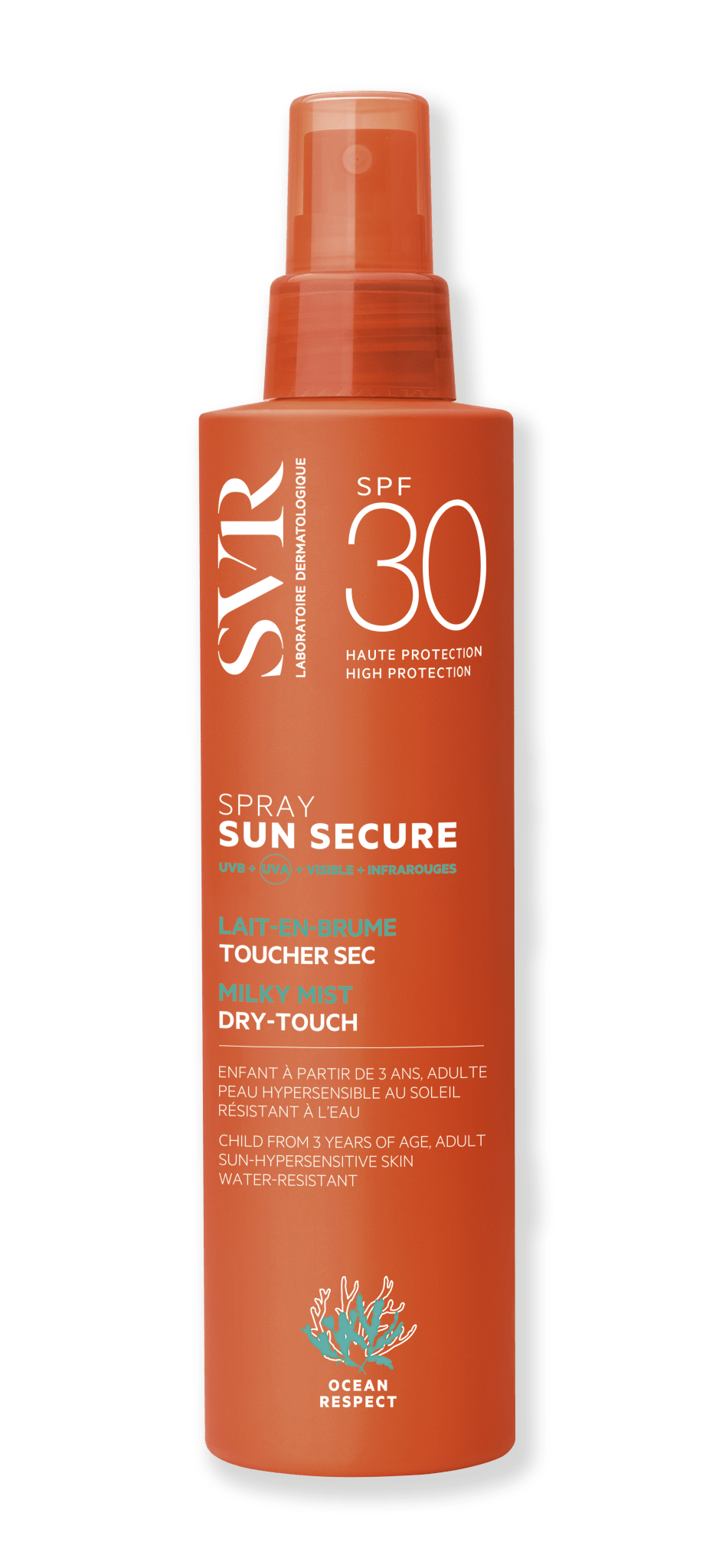 SVR Sun Secure Spray SPF30 - 200ml – Buy Now at Healtsy