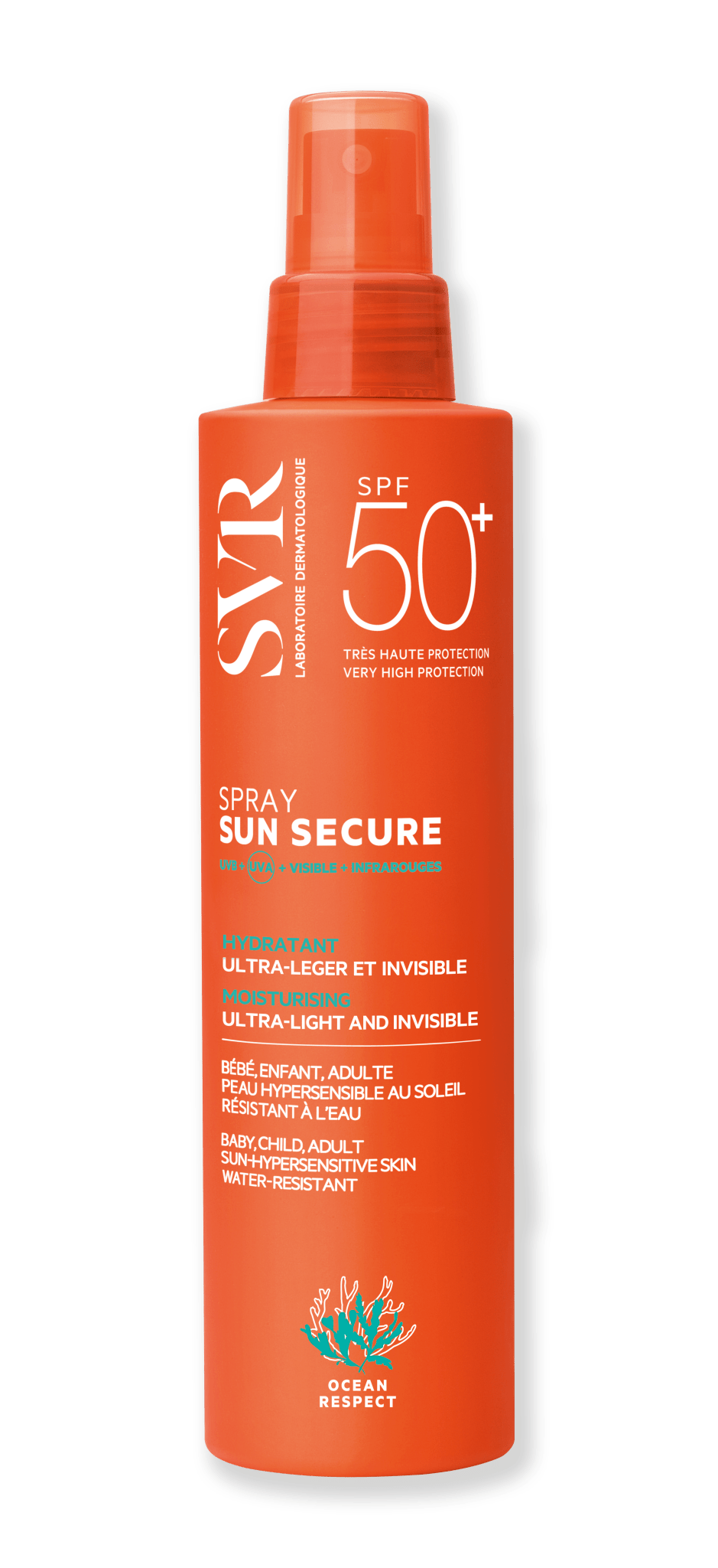 SVR Sun Secure Spray SPF50+ - 200ml – Buy Now at Healtsy