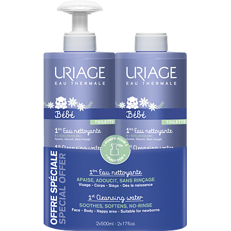 Uriage Bebe 1st Eau - 500ml (Double Pack) – Buy Now at Healtsy