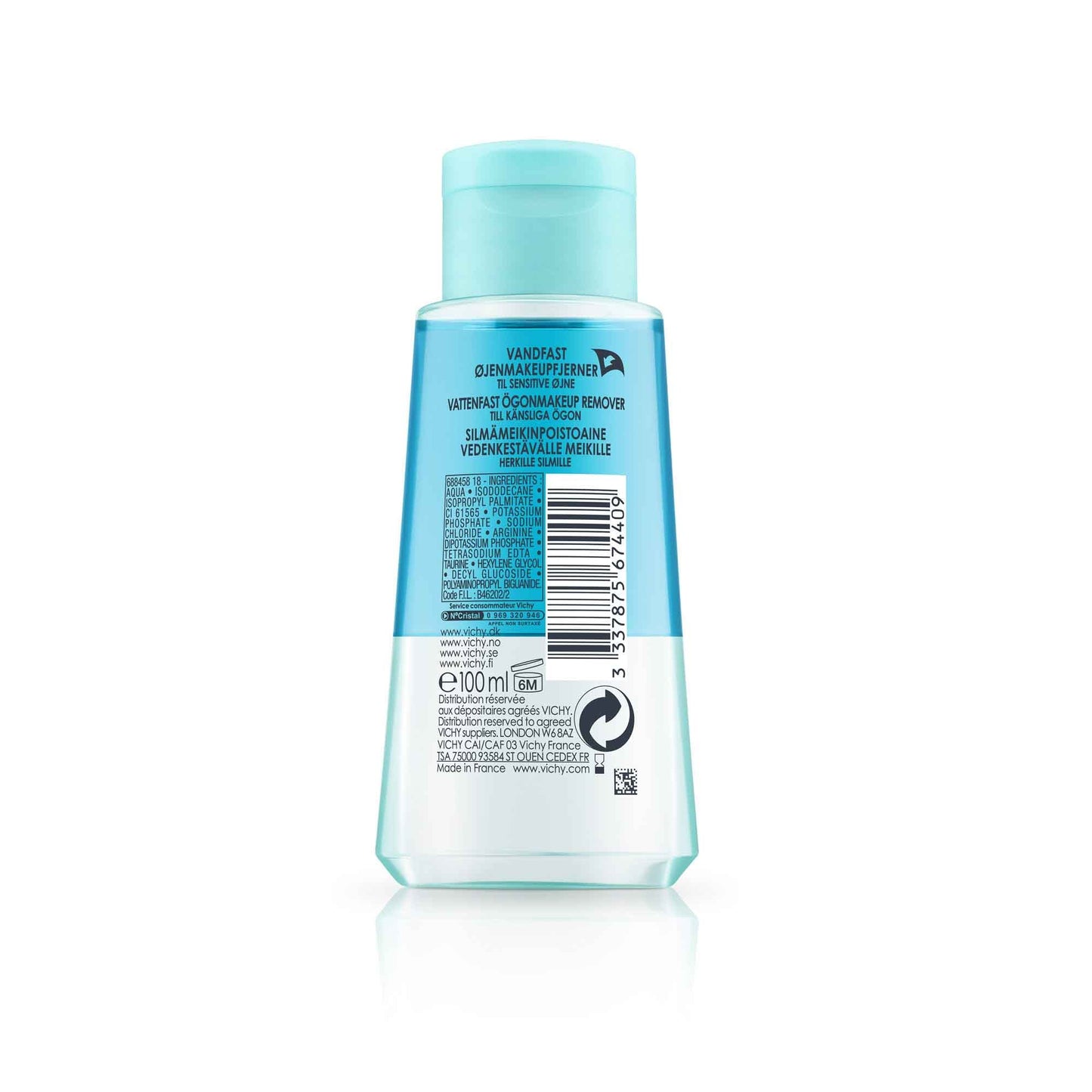 Vichy Pureté Thermal Eye Make - Up Remover Waterprof - 100ml – Buy Now at Healtsy