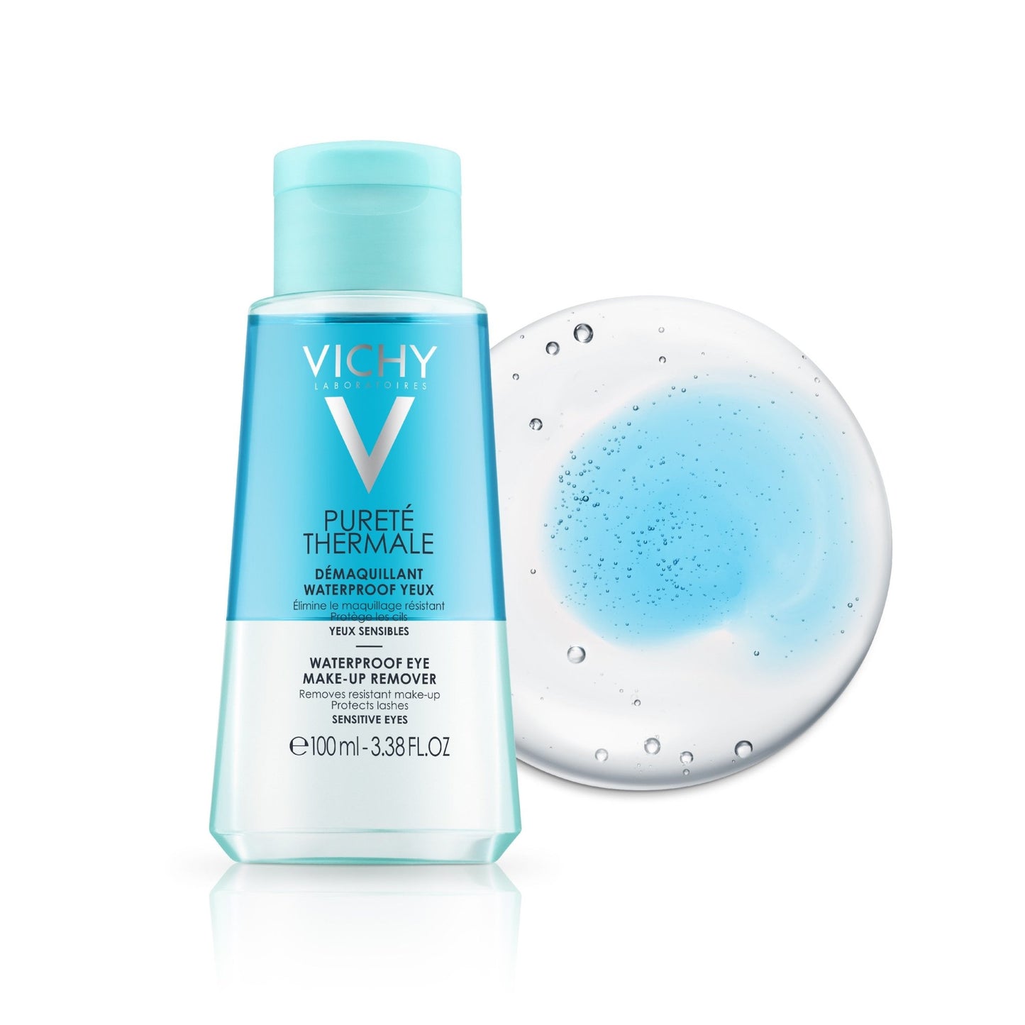 Vichy Pureté Thermal Eye Make - Up Remover Waterprof - 100ml – Buy Now at Healtsy