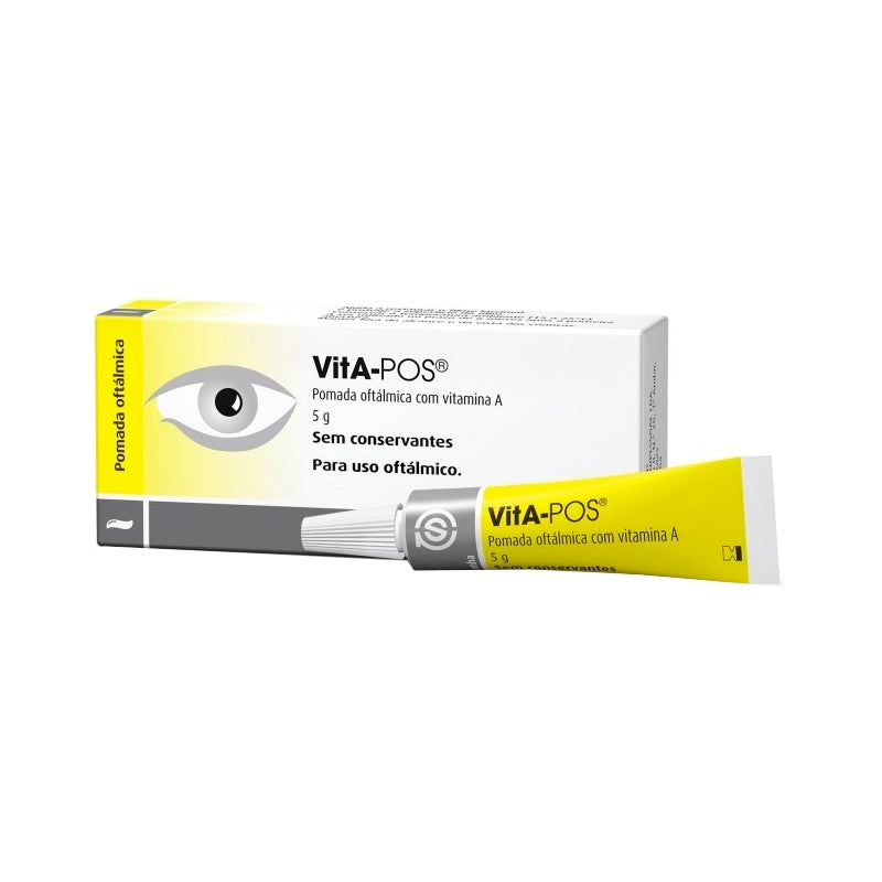 VitA-Pos Ophthalmic Ointment Vitamin A - 5g - Healtsy
