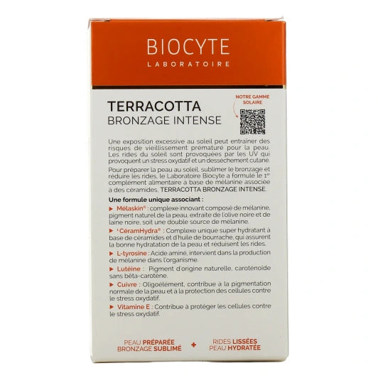Biocyte Terracotta Bronze Intense (x30 capsules) - Healtsy