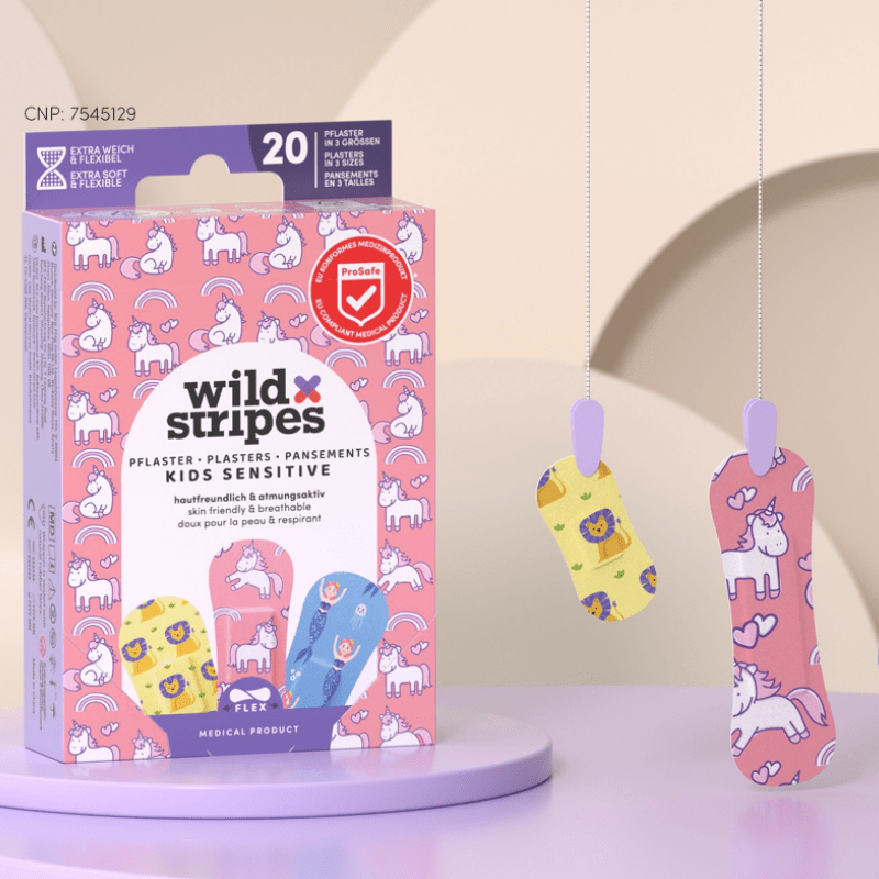 Wild Stripes Kids Sens Bandages Fantasy (x20 units) – Buy Now at Healtsy