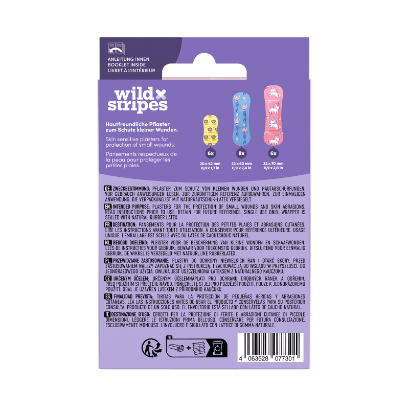 Wild Stripes Kids Sens Bandages Fantasy (x20 units) – Buy Now at Healtsy