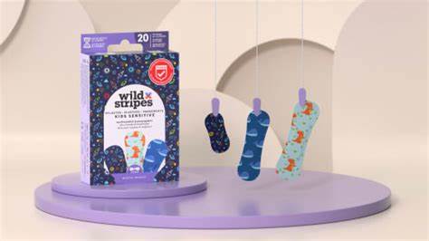Wild Stripes Kids Sensitive Space Dressings (x20 units) – Buy Now at Healtsy