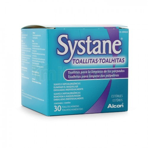 Systane Eye Makeup Remover (x30  wipes) - Healtsy
