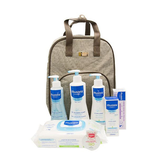 Mustela Baby Taupé Maternity Backpack (Promotion) - Healtsy