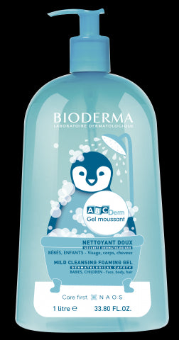 ABCDerm Gel moussant - 1L - Healtsy